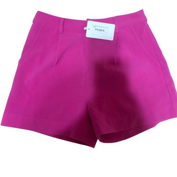 Fate High Waist Magenta Shorts - Picture 3 of 5